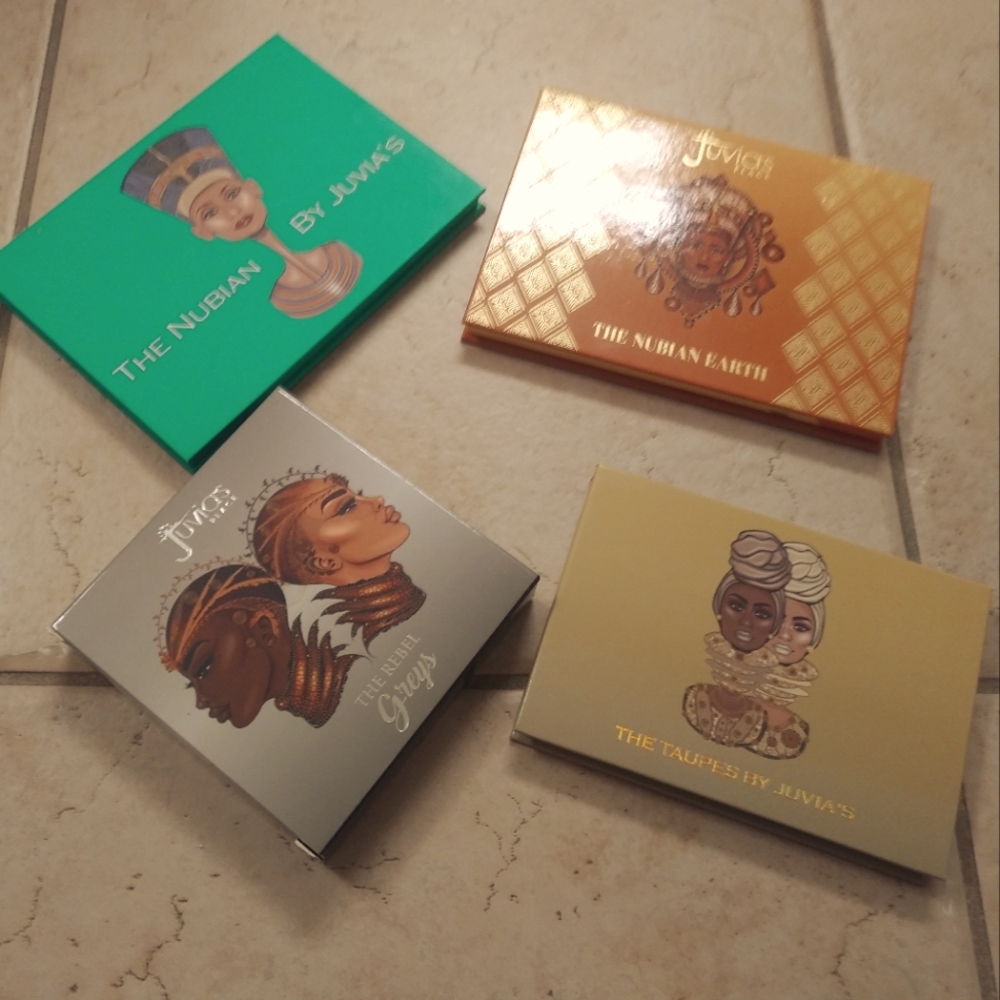 Bundle of 4 Juvia's Place eyeshadow palettes